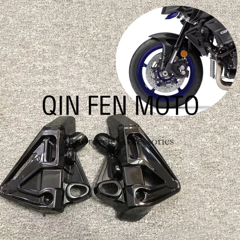 Ярък черен мотоциклет страничен капак, радиатор, панел обтекател на капака подходящ за Yamaha MT-10 FZ-10 MT10 FZ10 2016-2021